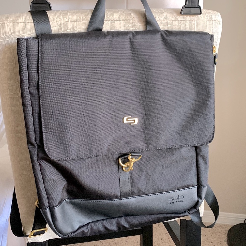 Solo New York 3in 1 backpack/tote/shoulder bag